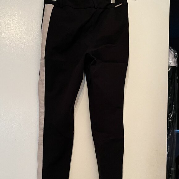 ILTM Striped Black Pants – Elastic Waist & Front Pockets‎ (Small Petite) - Picture 7 of 13